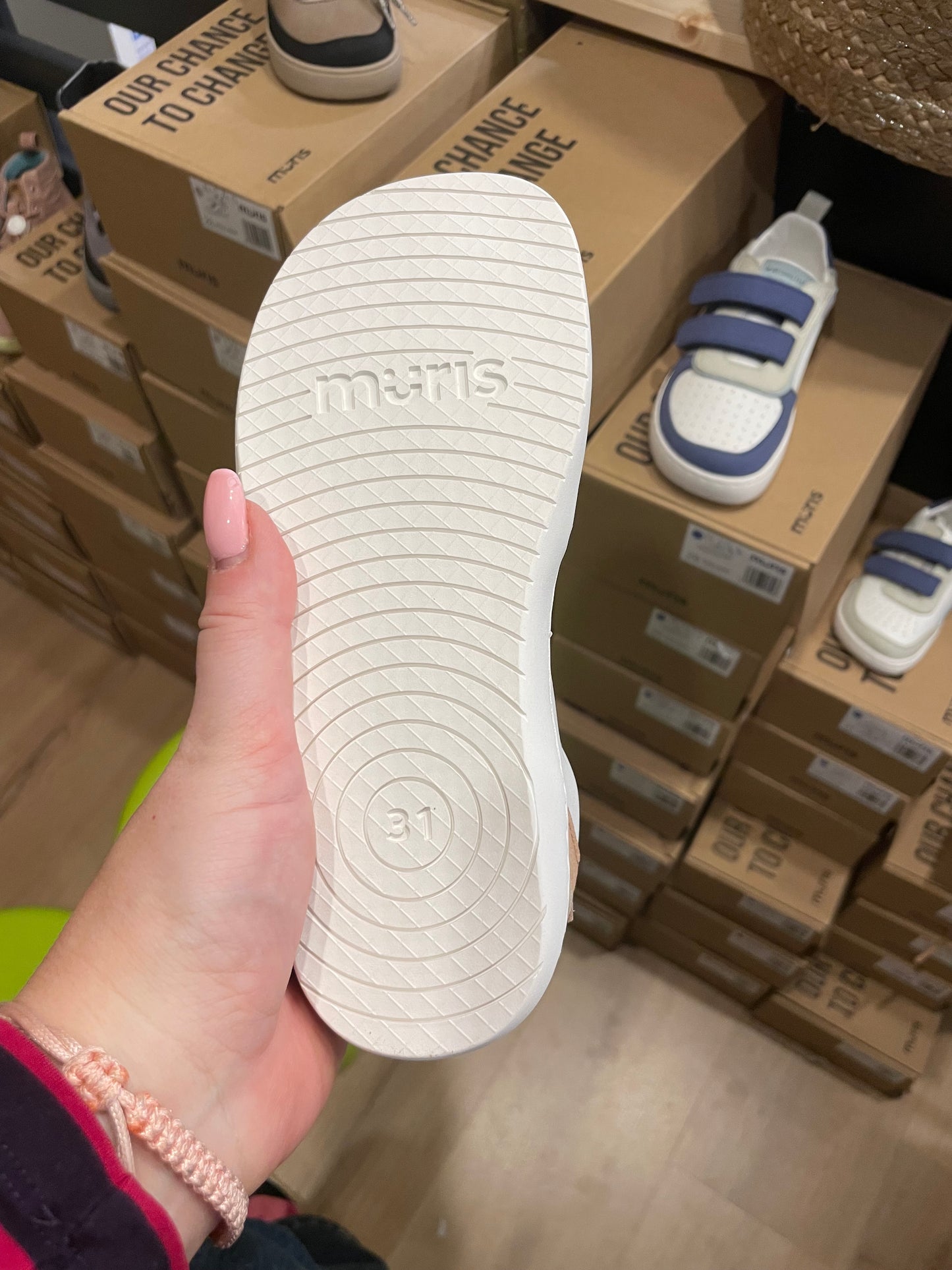 Kinder Barfußschuh Sneaker Muris Petra Junior