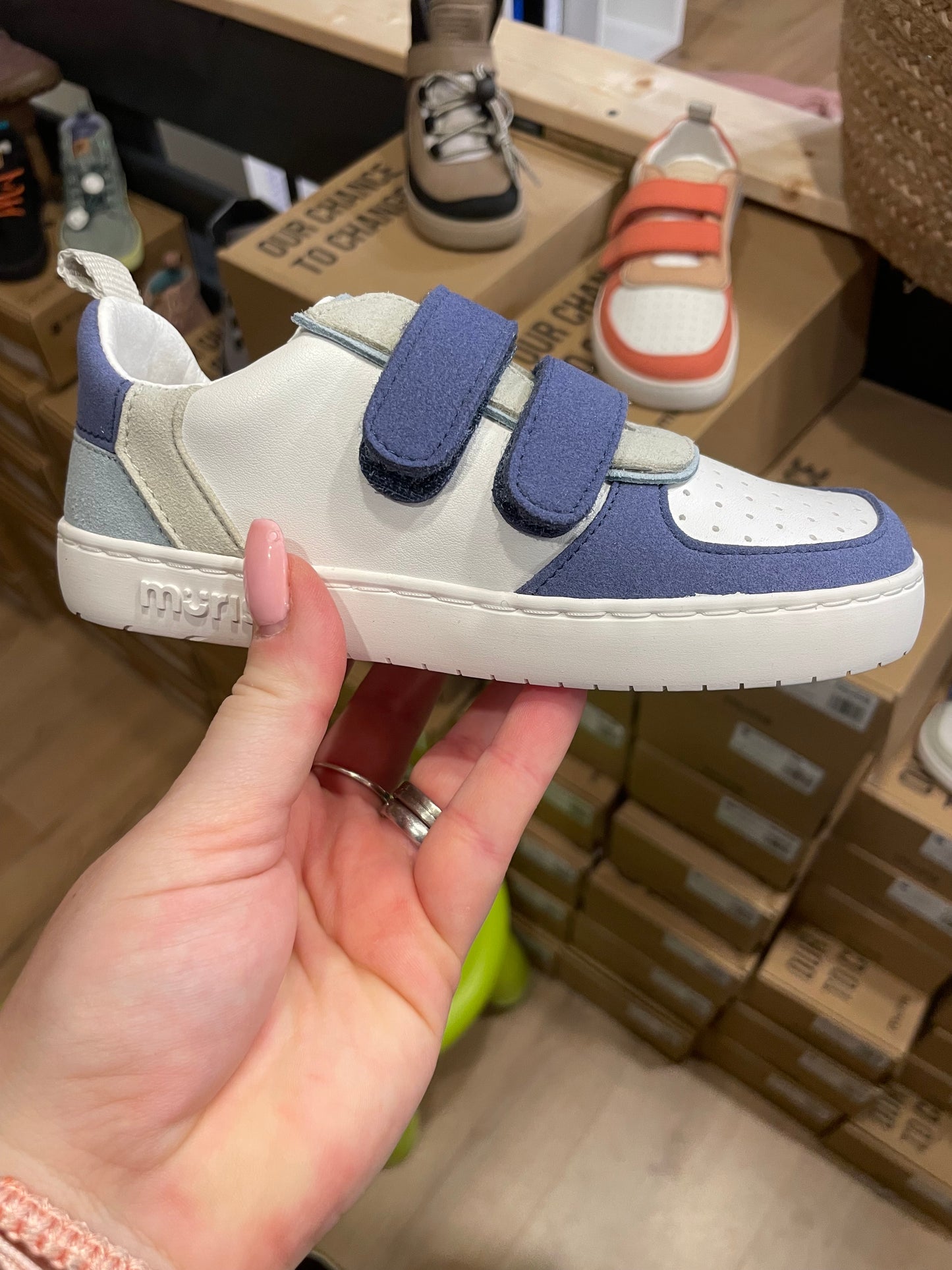 Kinder Barfußschuh Sneaker Muris Petra Junior