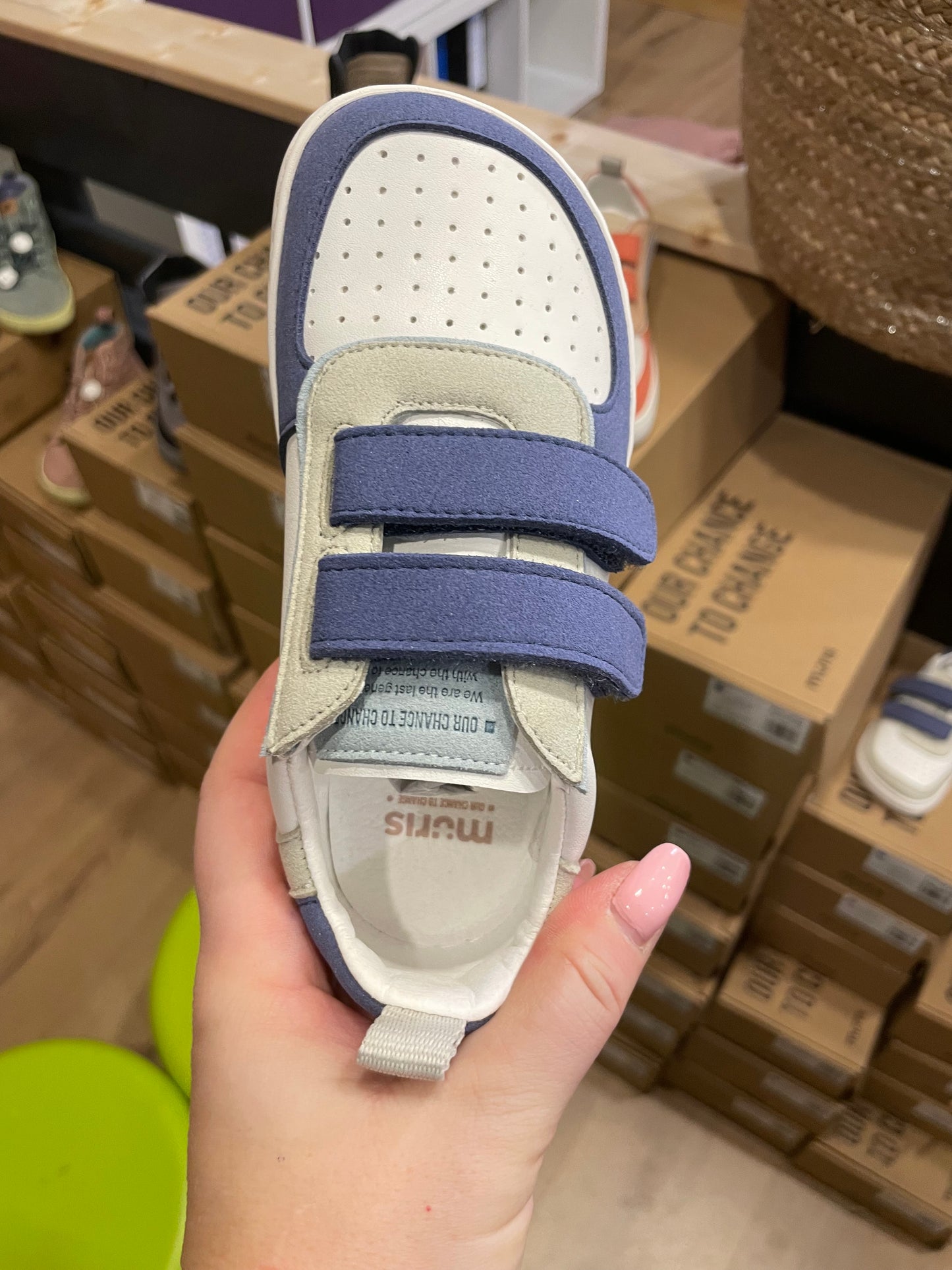 Kinder Barfußschuh Sneaker Muris Petra Junior