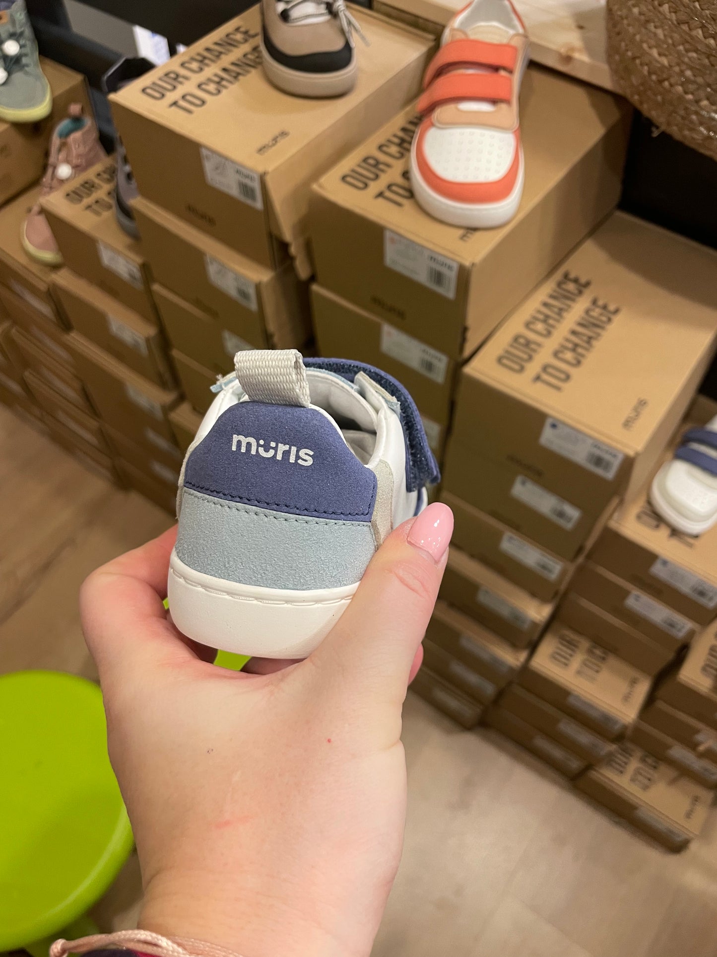 Kinder Barfußschuh Sneaker Muris Petra Junior