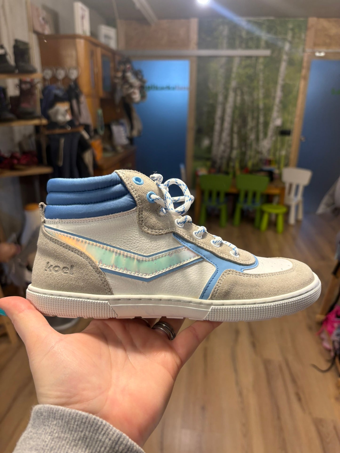 Koel Danish Nappa Barfuß High-Top Sneaker Kinder