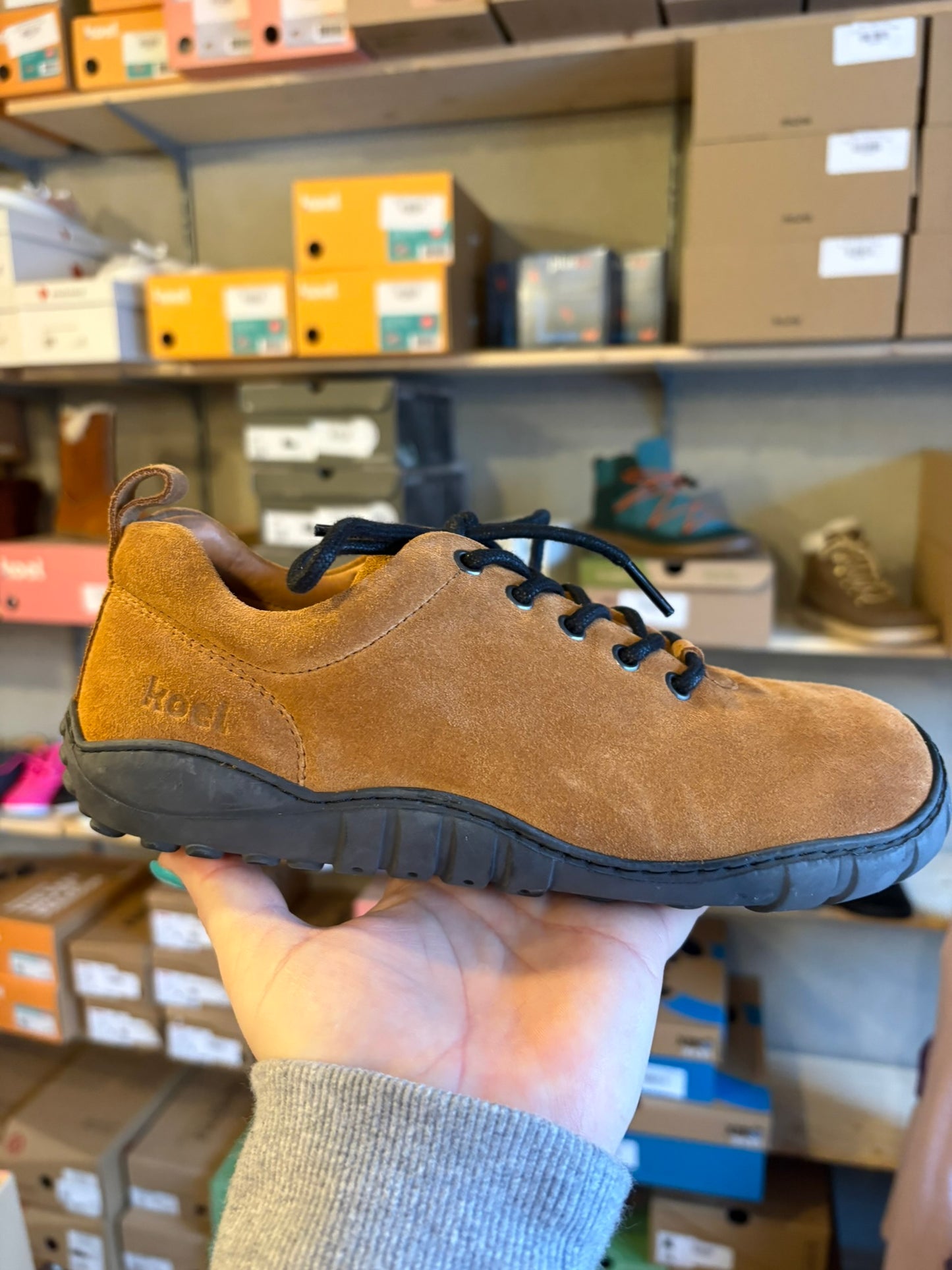 Koel Lori Suede Unisex Barfußschuh Sneaker