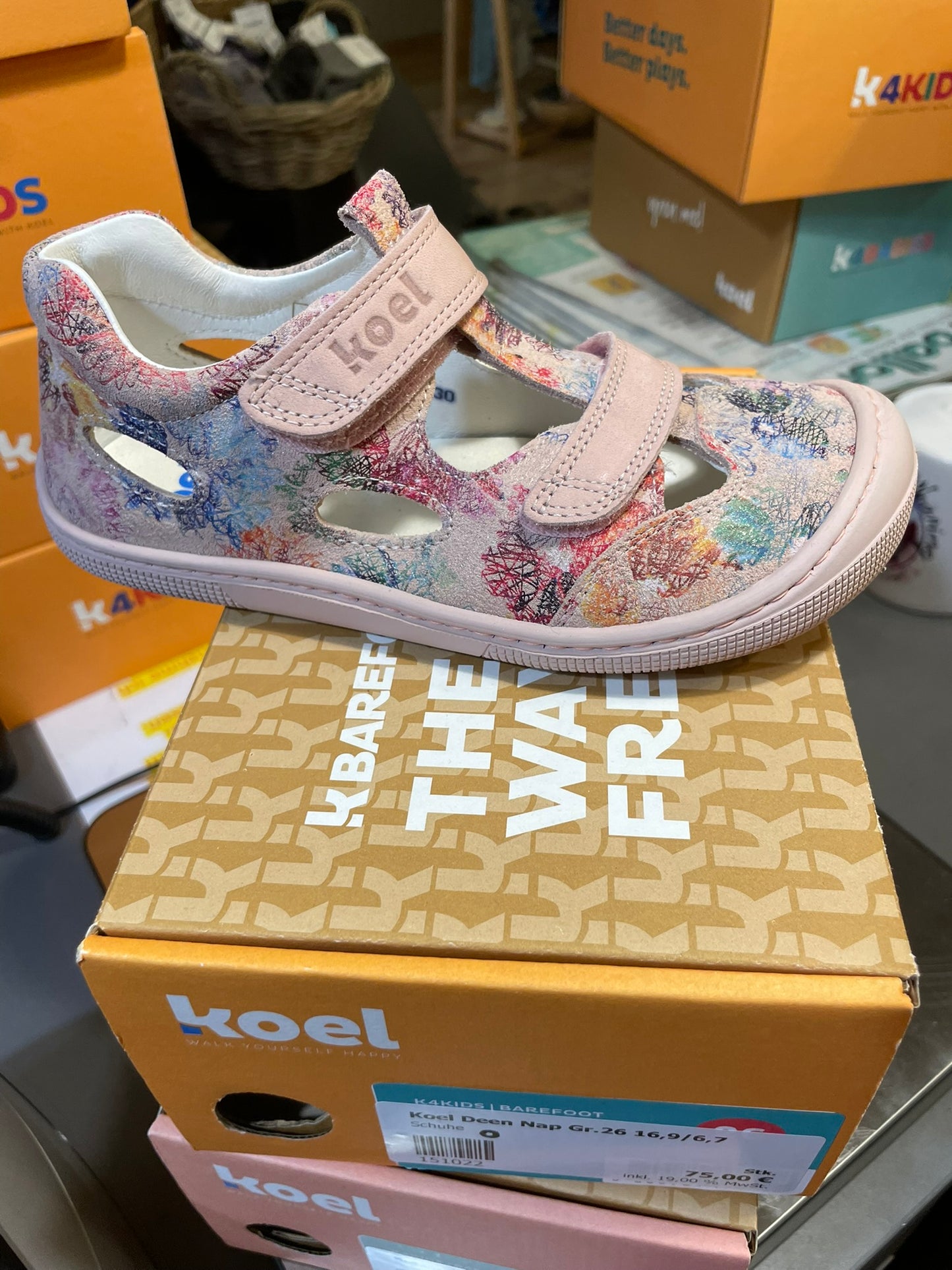 KOEL DEEN  – Barfußsandalen für Kinder