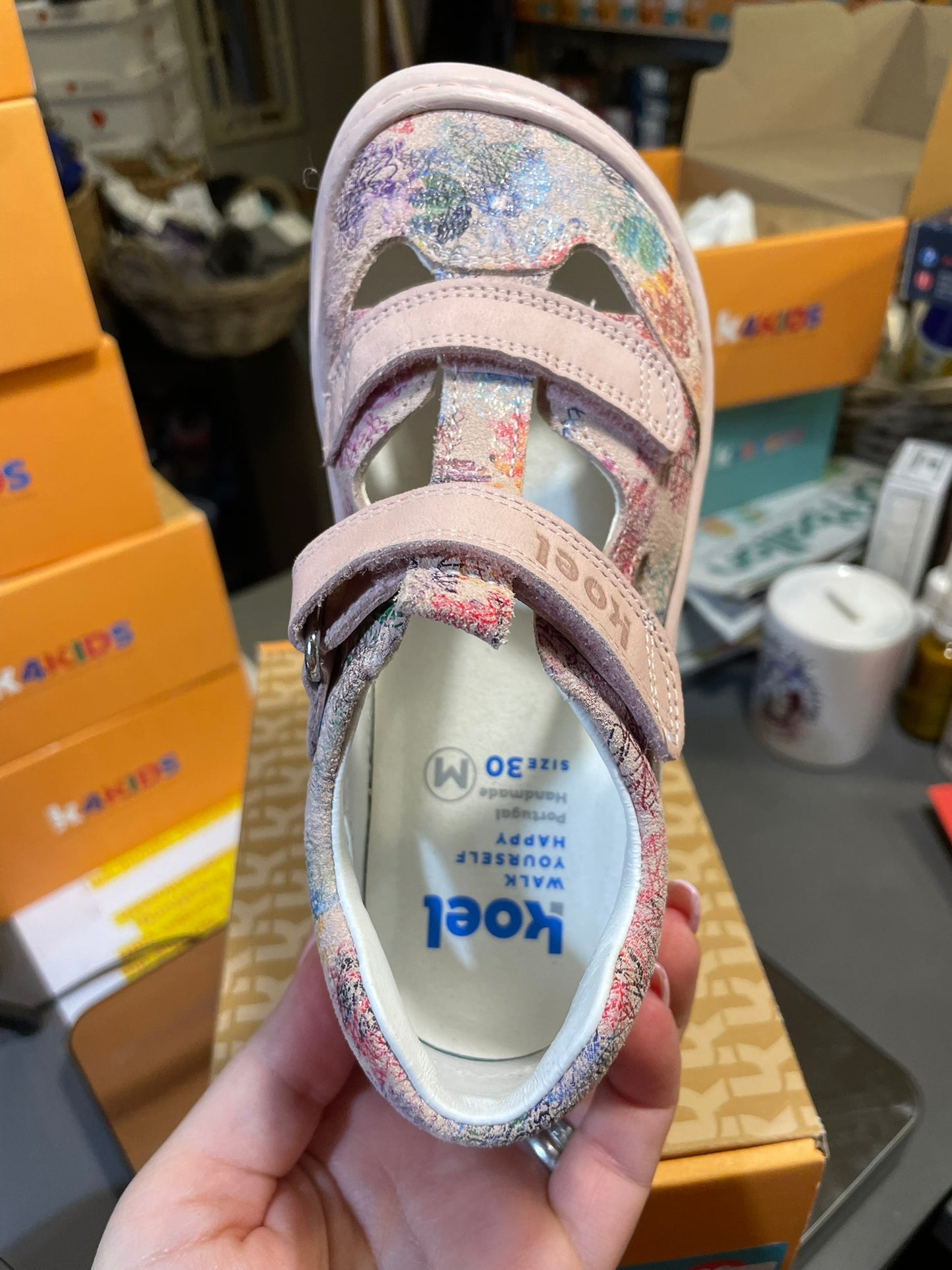 KOEL DEEN  – Barfußsandalen für Kinder