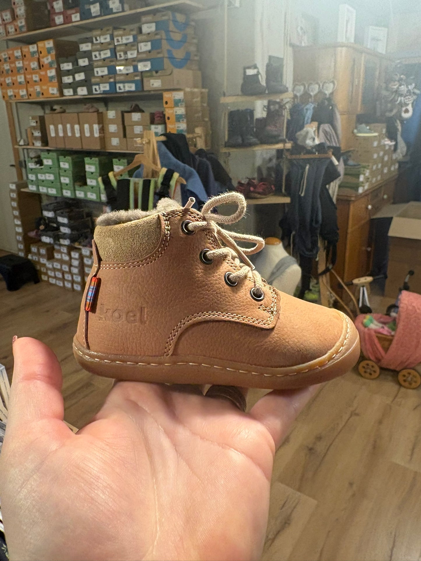 Koel Bill Winterstiefel - Barfußschuh gefüttert