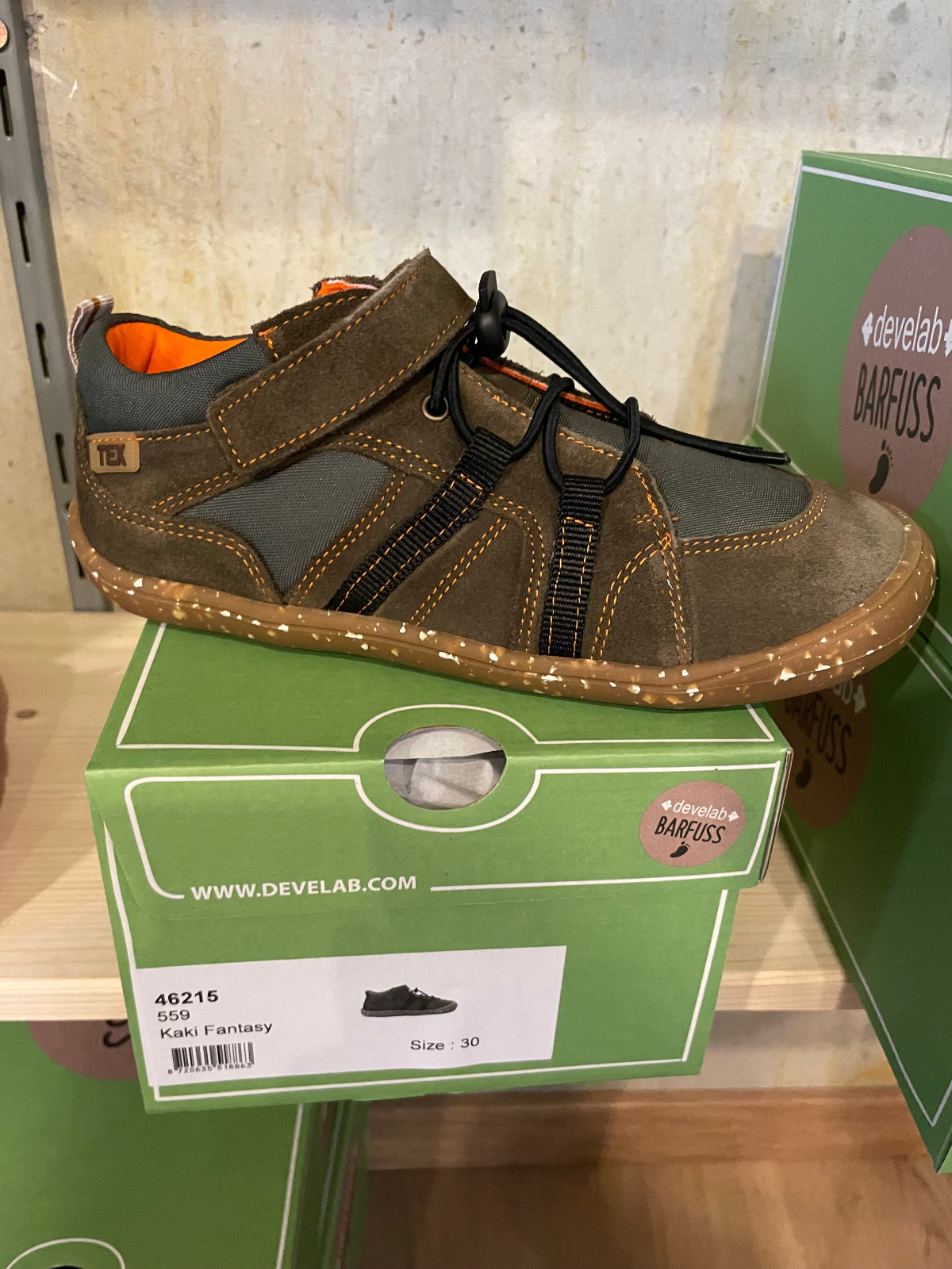 Kinder Barfußschuh Develab Sneaker