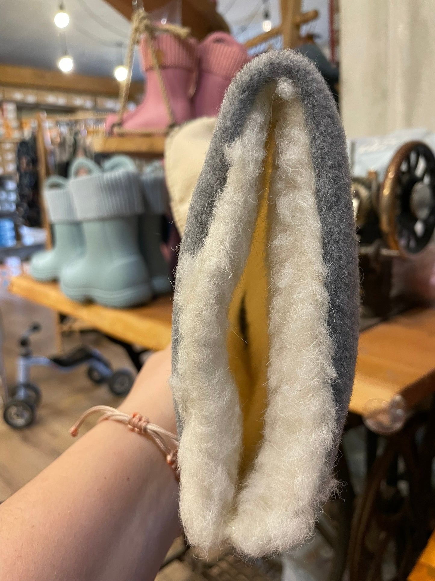 Koel Welli Kinder Gummistiefel Wollsocke – warmes Innenfutter
