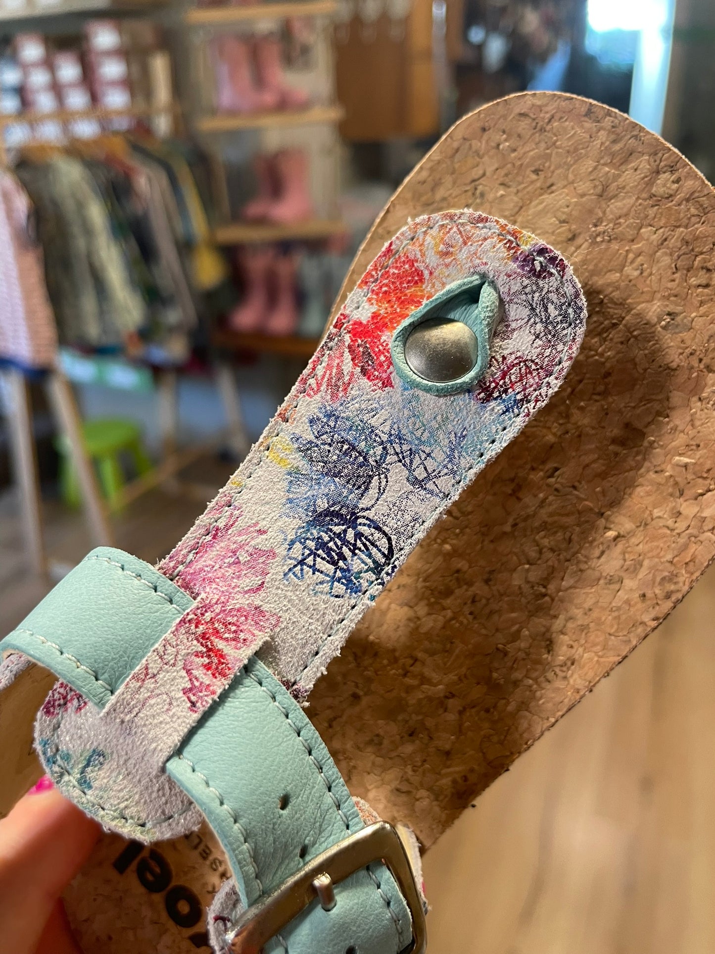 Koel Abriana Kinder Barfußsandale (Fantasy/Pink)