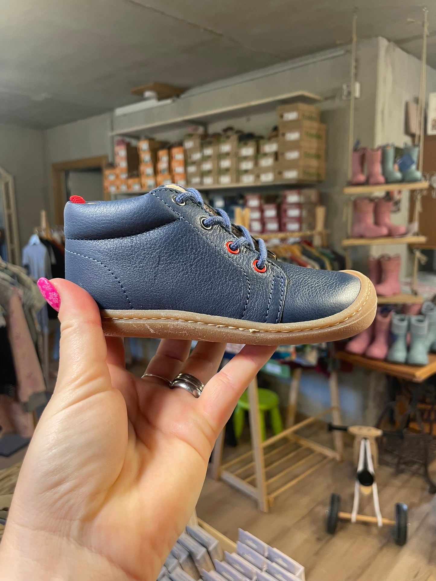 Koel Ben Barfußschuh MidCut Schnürschuh