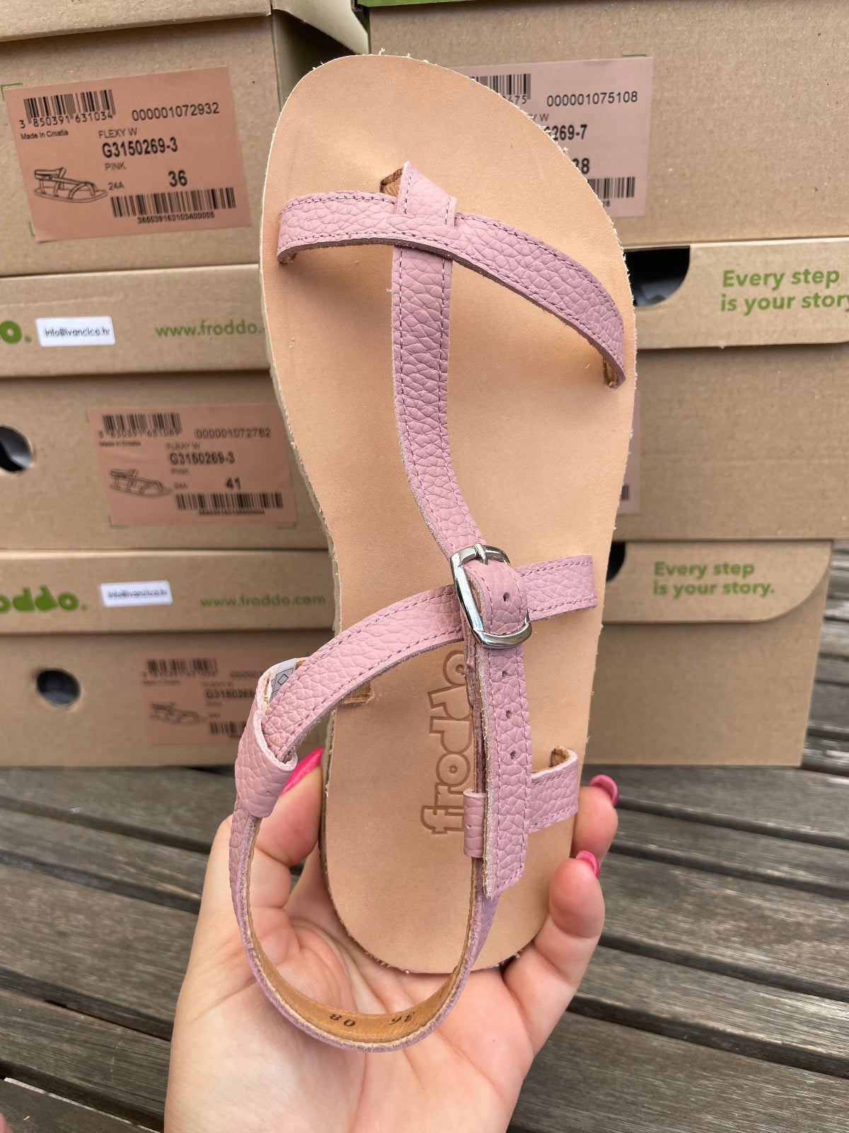 Froddo Flexy Barfuß Damen Sandale