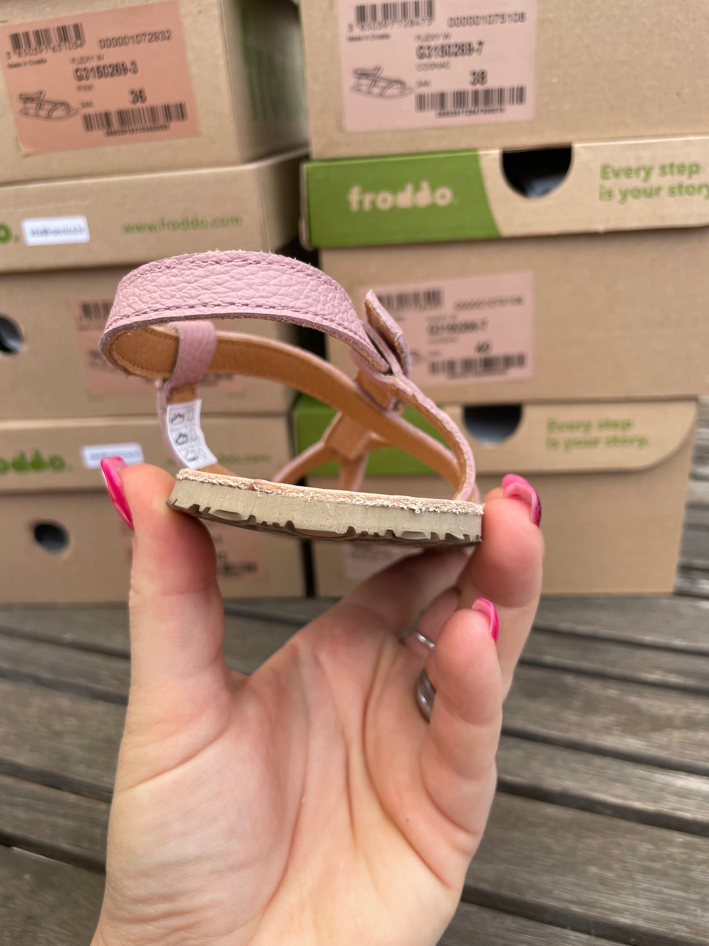 Froddo Flexy Barfuß Damen Sandale