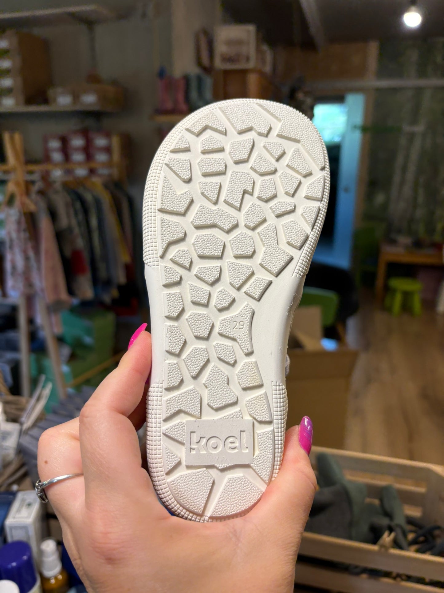 Koel Danish Nappa Barfuß High-Top Sneaker Kinder